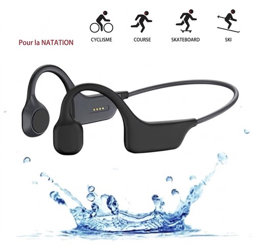 Casque conduction osseuse open - conduction,