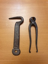 Lot ancien crochet de porte et