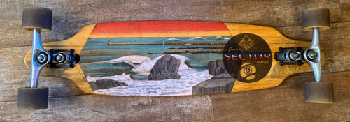 Vintage sector longboard - vintage,