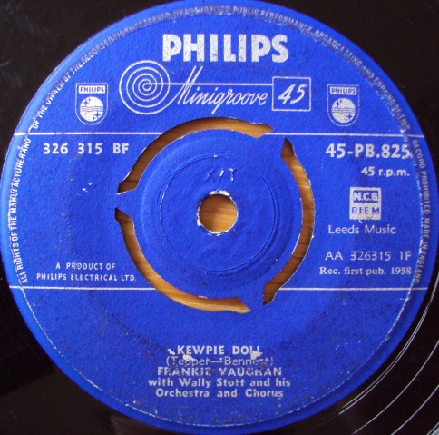 Frankie vaughan kewpie doll - vaughan,