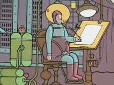 Chris Ware grand ex - libris