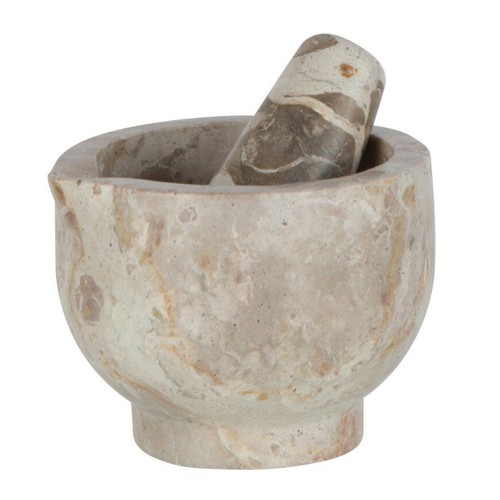 Mortier pilon en marbre - pilon,