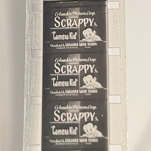 16mm columbia cartoon - b/w,