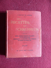livre automobiles Les Recettes
