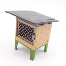 42110 Playmobil Clapier à Lapin avec Toit Noir 70189