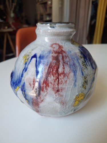 Vase alain gaudebert grès - gaudebert, de
