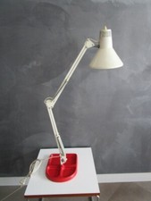 Lampe d'architecte ancienne, socle en fonte