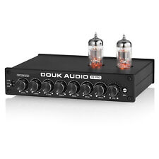 Égaliseur HiFi à tubes 7 bandes préampli stéréo équilibré XLR pour haut-parleur