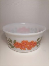 Saladier  arcopal fleur orange