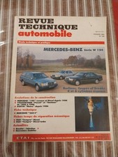 Revue technique Mercedes 200 230 260 300 E CE T TE 24 w 124 W124  2.0 23 2.6 3.0
