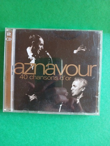 Aznavour 40 chansons - cd,