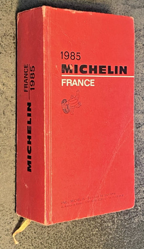 Guide michelin rouge 1985 - guide,