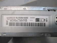 AUTORADIO  RÉCEPTEUR SEAT IBIZA IV  6J1035153G  2577308