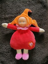 Doudou Poupée Lutin rouge