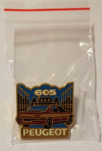 Pin peugeot 605 signé - -,
