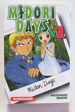MANGA MIDORI DAYS N° 1 KAZUROU INOUE EDITION FRANCAISE KUROKAWA