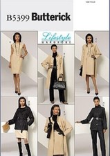 ??✂5399 PATRON BUTTERICK  5 CREATIONS ROBE PANTALON VESTE JUPE 34 AU 48