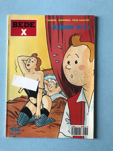 Tintin album bd x - tintin,