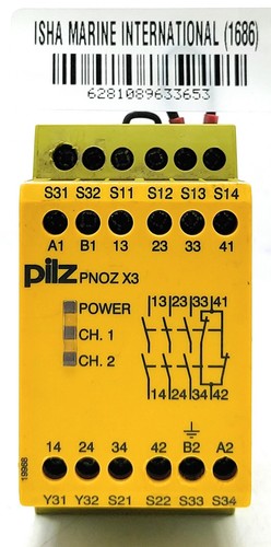 Pilz pnoz séries - x3, double
