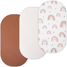 Muslin Bassinet Sheets for