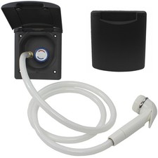 Prise D'Eau Extérieure ABL Douche Extérieure Camping-Car Caravane Noir