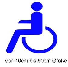 Autocollant handicapé