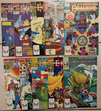 LOT 10 comics EXCALIBUR 21 à