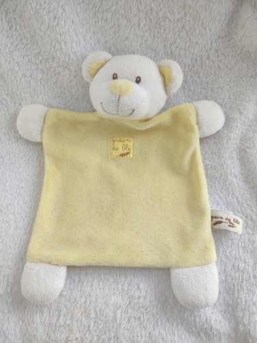 Doudou grain blé plat ours - de,
