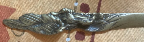 Coupe papier bronze - coupe, aigle