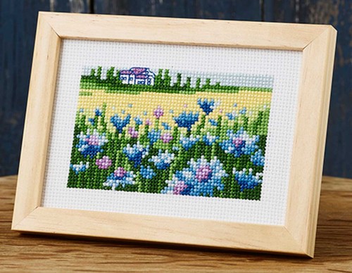 Kit broderie point - broderie, au