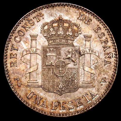 Alfonso xiii peseta 1896 - alfonso,