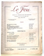 (REVUE) Le Feu.  1923  n°7 FELIBRIGE, PROVENCE