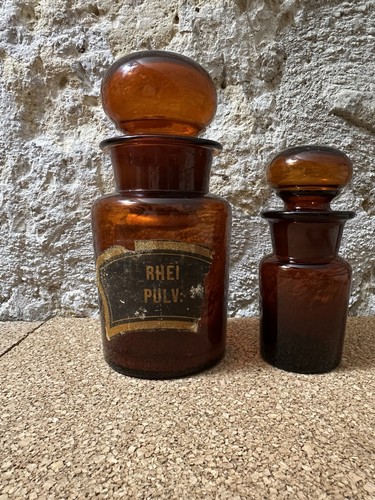 Flacons anciens pharmacie - flacons,