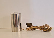 Lampe vintage design années 60/70 en métal chromé – style moderniste