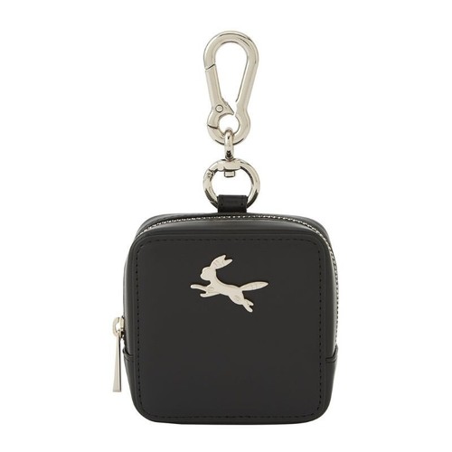 Pochette mini carrée cuir - mini, en