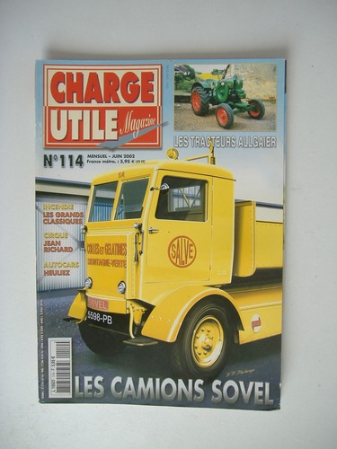Charge utile 114 - 114, tracteur