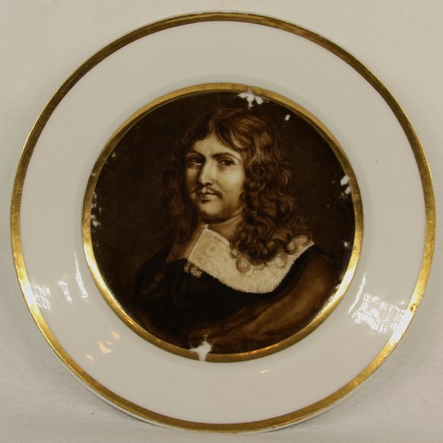 Antique porcelain charger - antique,