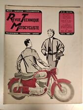RTM Revue Technique Motocycliste 1956 ancienne Revue Moto 250 PUCH Gilera 300
