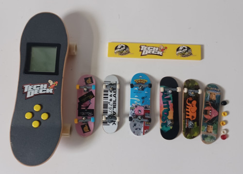 Vintage tech deck game - tech, game,