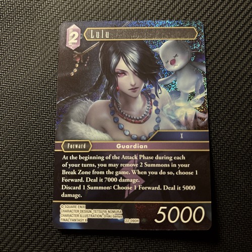 Final fantasy tcg lulu - lulu, hidden