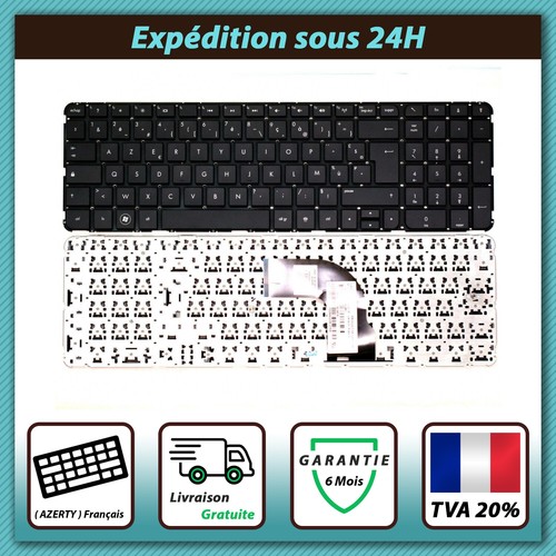 Clavier azerty noir pour - clavier,