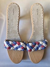 Marc Jacobs claquettes à talon sabot bride macramé pointure 38