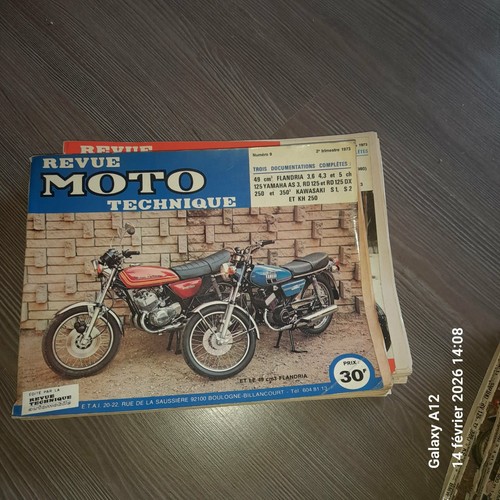 Rtm flandria yamaha 125 as3 - yamaha,