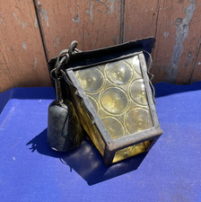 Lanterne  carré en fer forgé