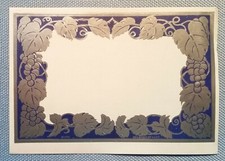 Ancienne étiquette d'étiquette d'étiquette d'étiquette de liqueur