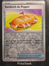 Carte Pokémon Sandwich de Pepper 161/182 REVERSE DRI EV10 FR NEUVE