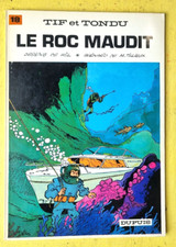 BD TIF ET TONDU N°18 le Roc maudit EO 1972 Will Tillieux TTBETAT W4GC12