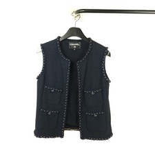 CHANEL Gilet en tweed 9371