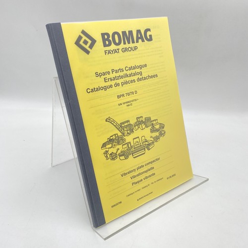 Bomag plaque vibrante - plaque,