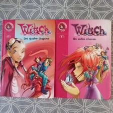 Lot 2 Livres Witch Bibliothèque Rose Numéros 9 et 13 dès 8 ans Dragons Chemin 